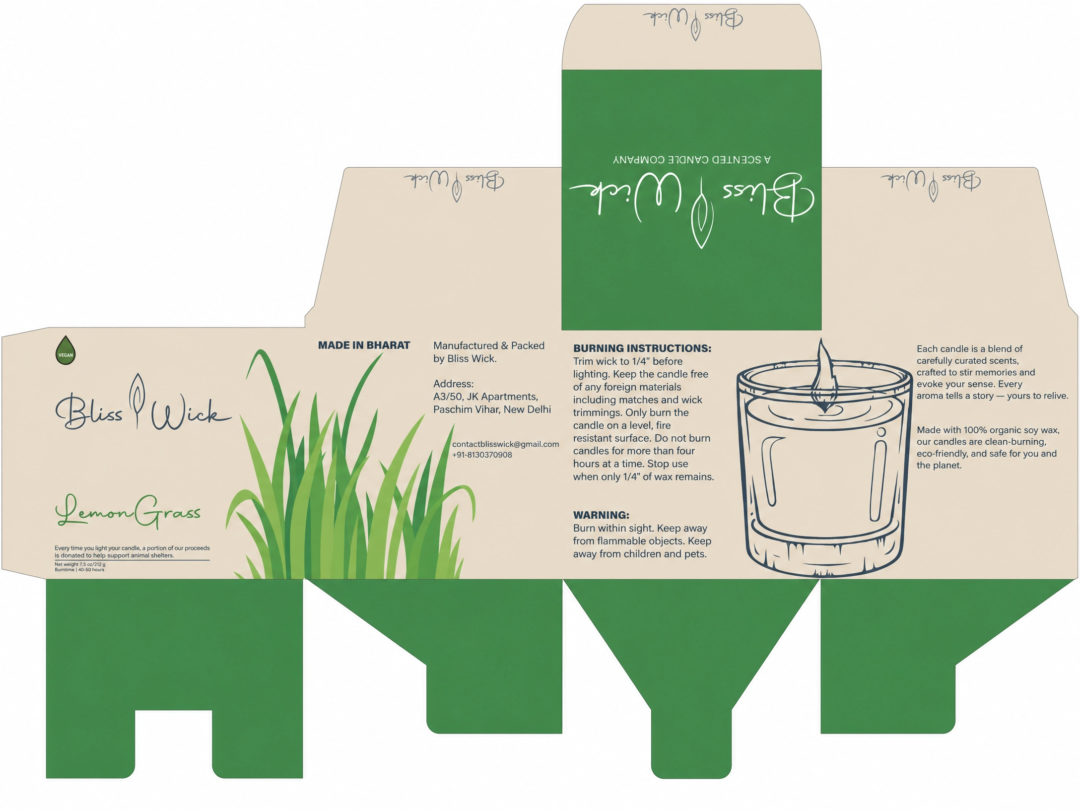 Candle Box Design